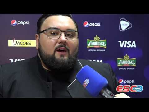 Interview with Jacques Houdek (Croatia 2017) at Eurovision Kyiv 2017