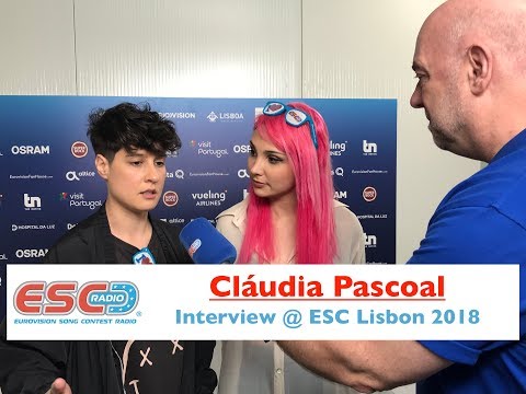 Cláudia Pascoal (Portugal) interview @ Eurovision 2018 Lisbon | ESC Radio