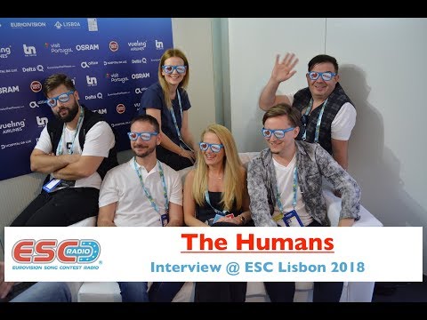 The Humans (Romania) interview @ Eurovision 2018 Lisbon | ESC Radio