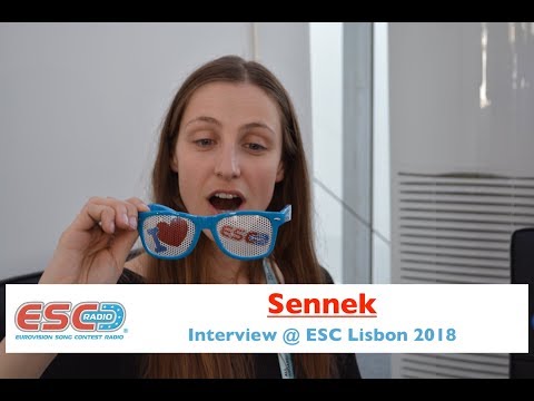 Sennek (Belgium) - interview Eurovision Lisbon 2018 | ESC Radio