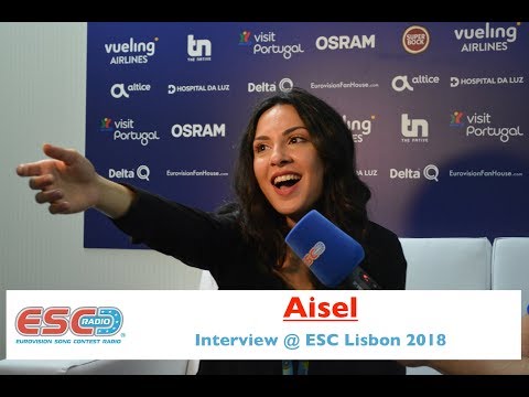 Aisel (Azerbaijan) - interview Eurovision Lisbon 2018 | ESC Radio