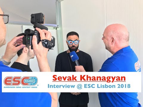 Sevak Khanagyan (Armenia) interview @ Eurovision 2018 Lisbon | ESC Radio