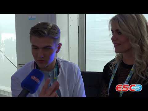 Ari Ólafsson (Iceland) - interview Eurovision Lisbon 2018 | ESC Radio