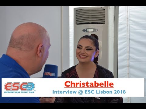 Christabelle (Malta) interview @ Eurovision 2018 Lisbon | ESC Radio