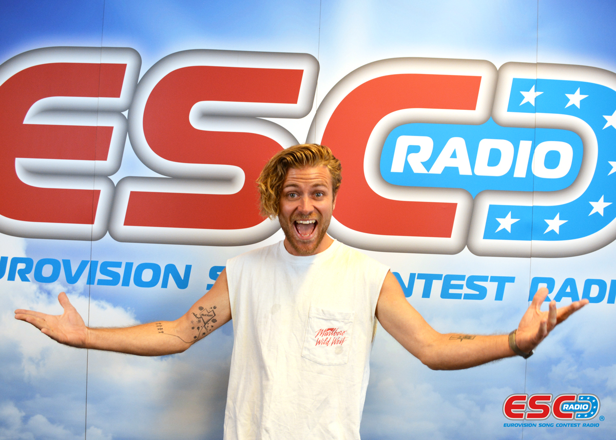 Novocaine” – Tim Schou (Denmark) visited ESC Radio studio for an exclusive interview - ESC Radio - Eurovision Song Webradio